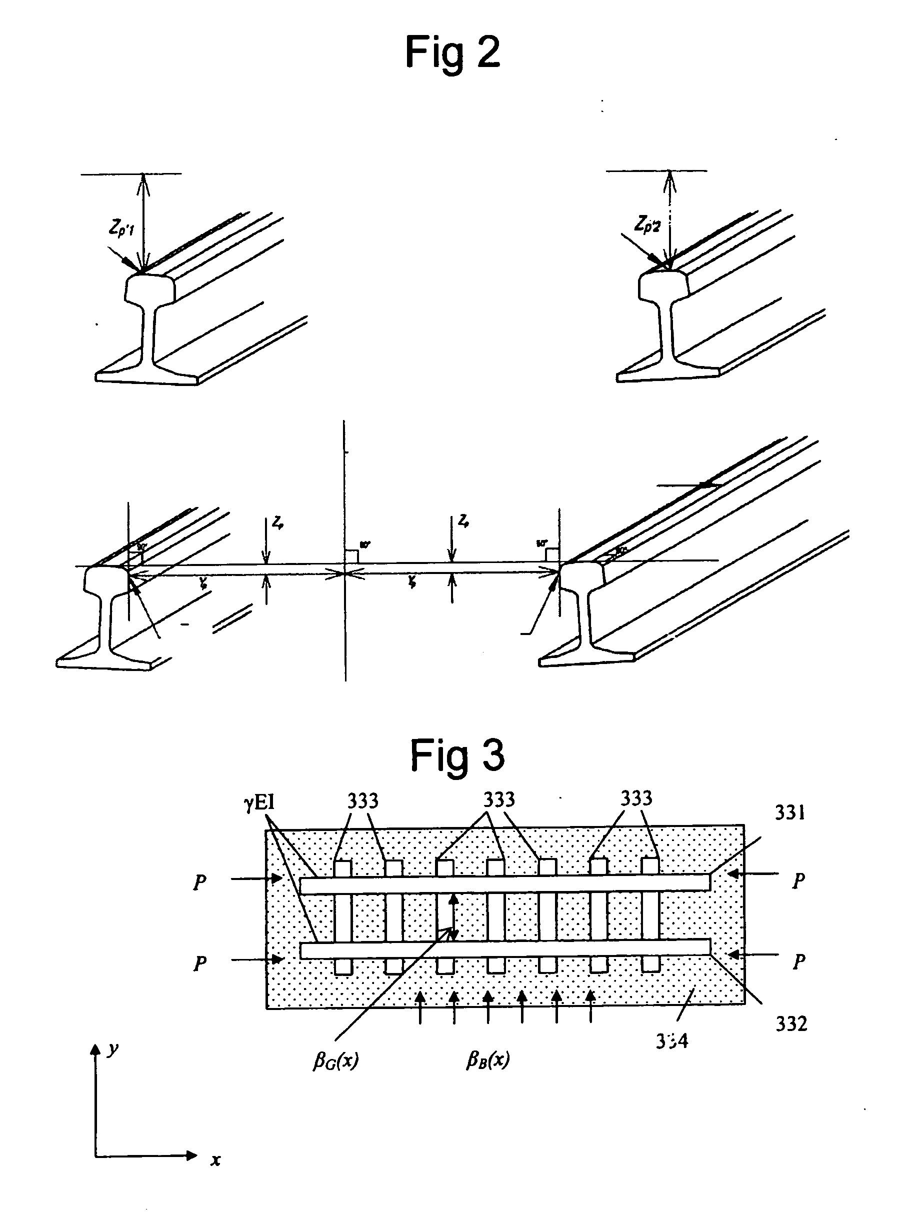 Method for determining the stress free temperature of the rail and/or the track resistance