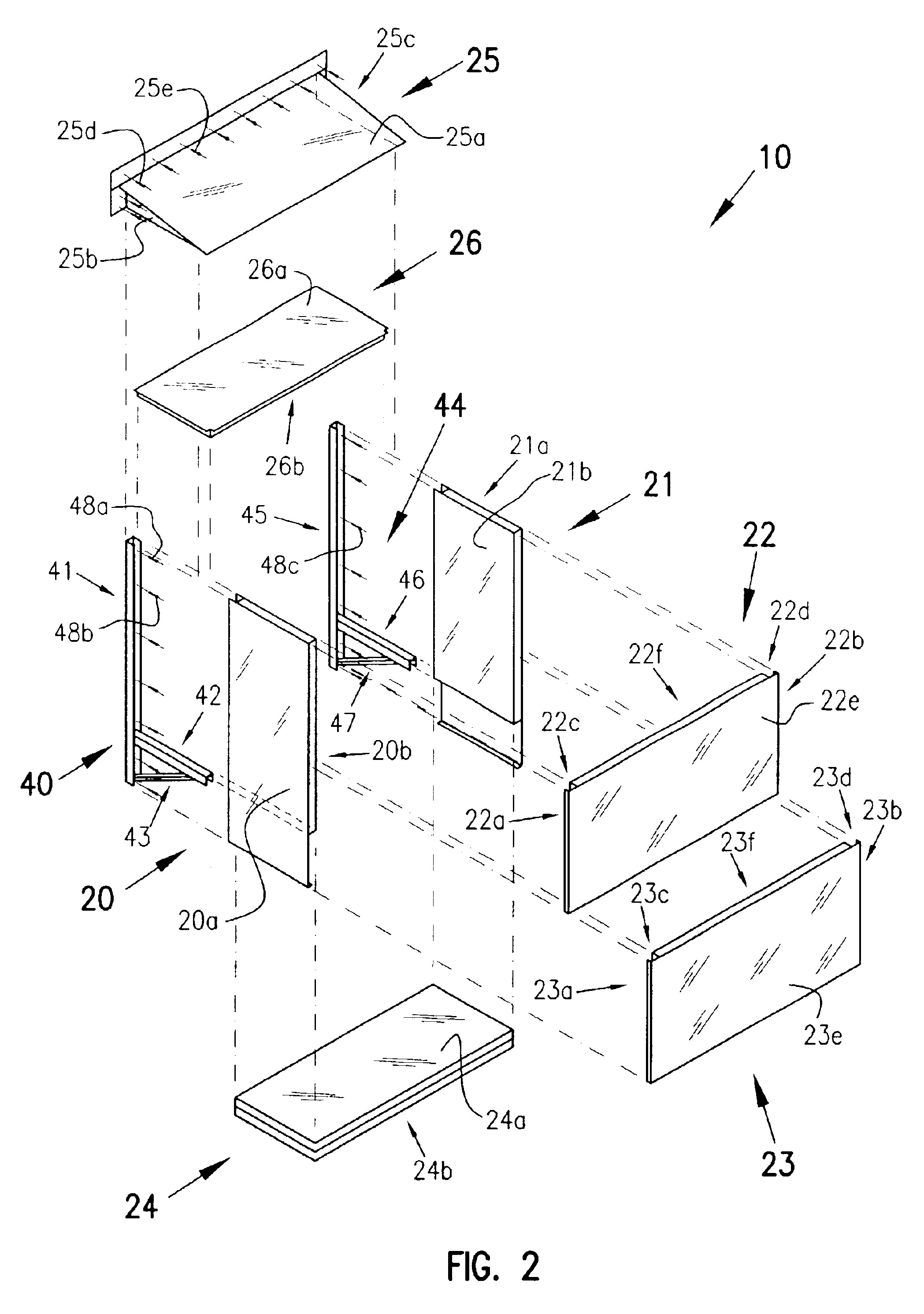 Fireplace enclosure