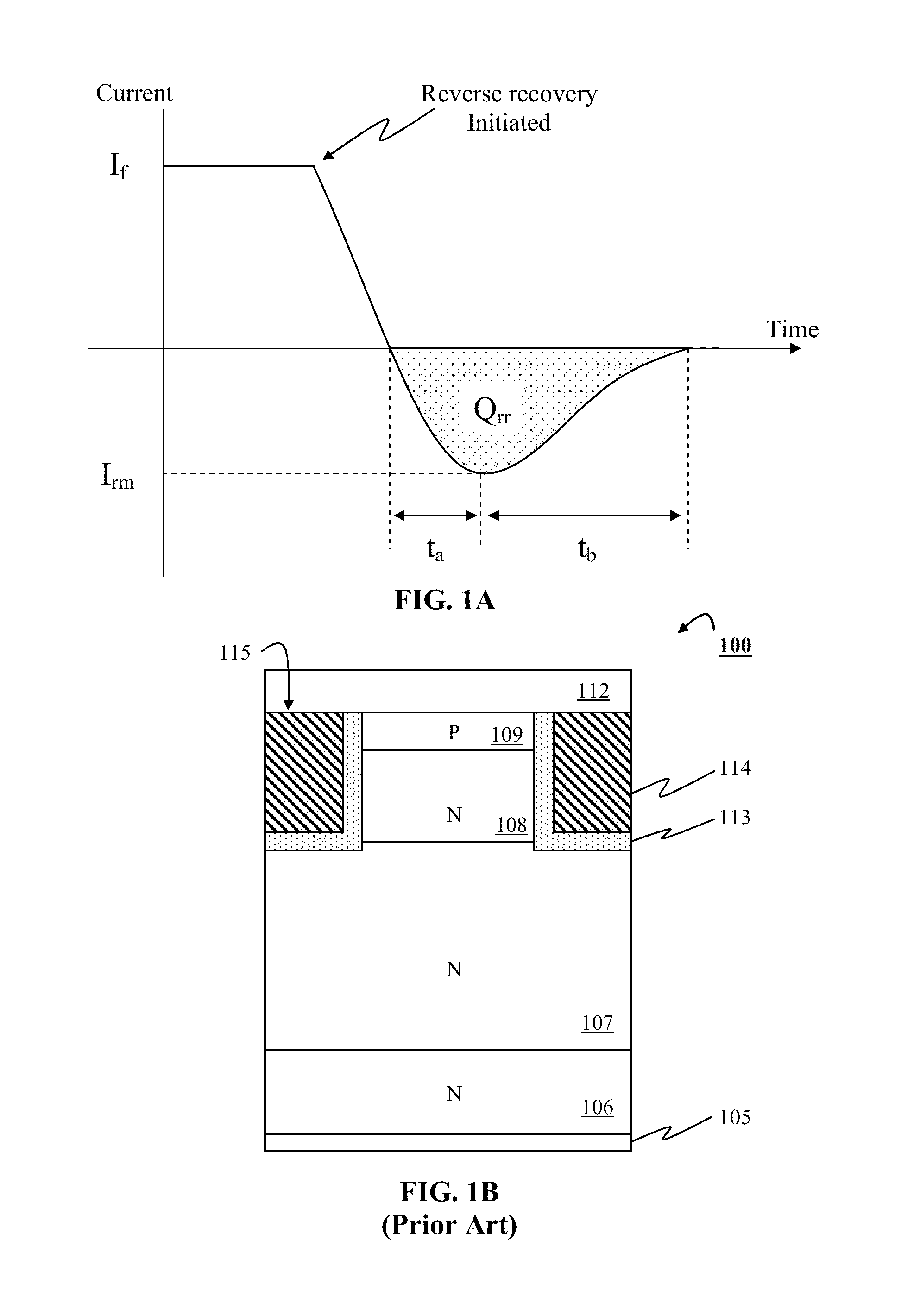 High voltage fast recovery trench diode