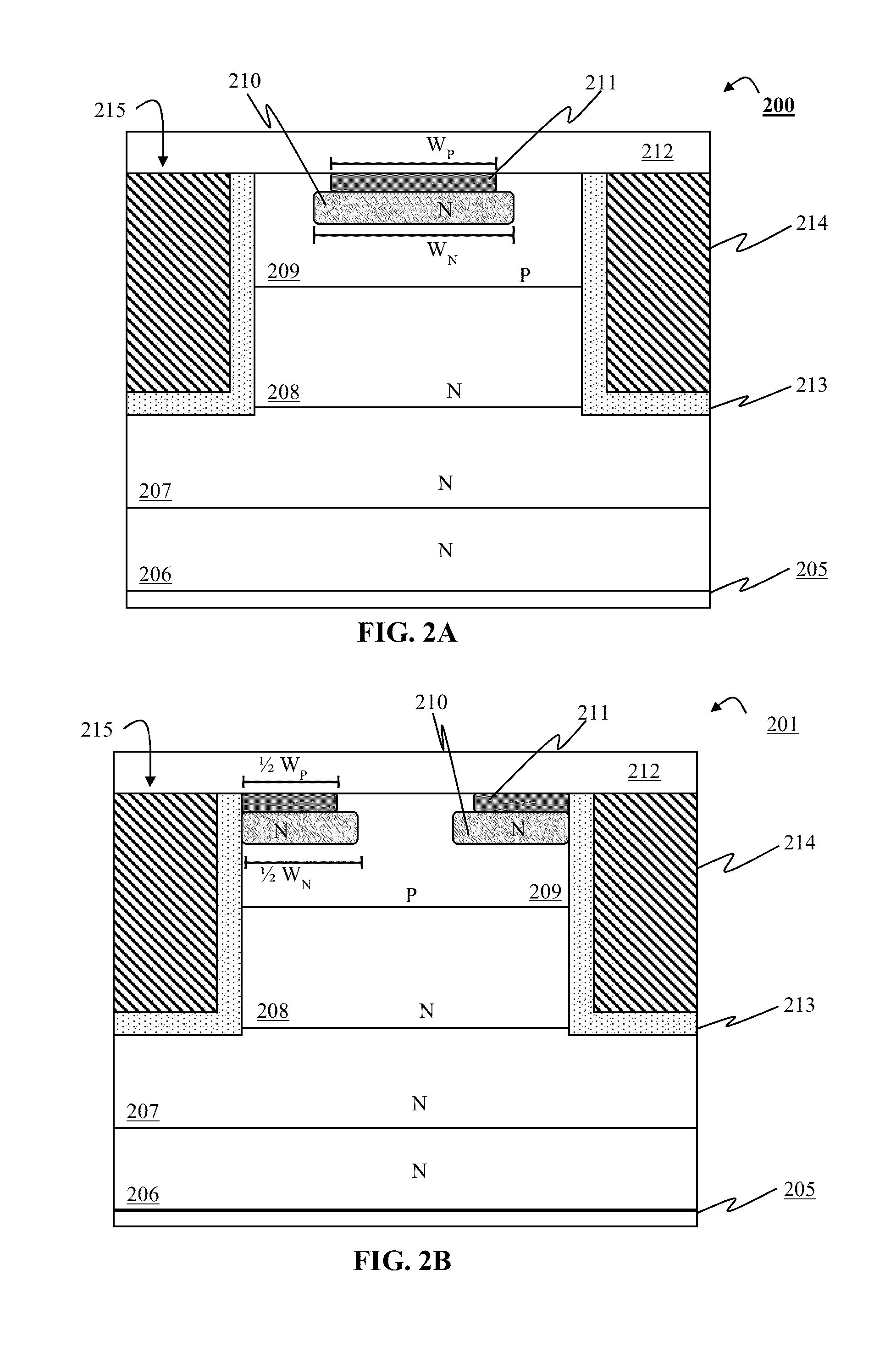 High voltage fast recovery trench diode