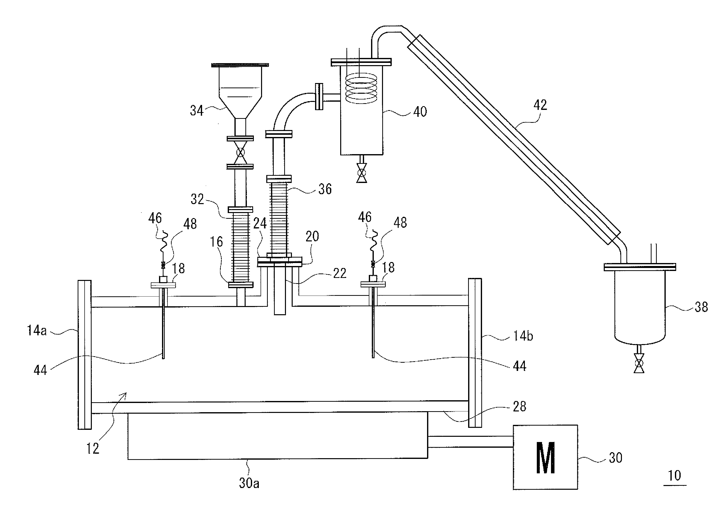 Method for producing chloropolysilane and fluidized-bed reactor