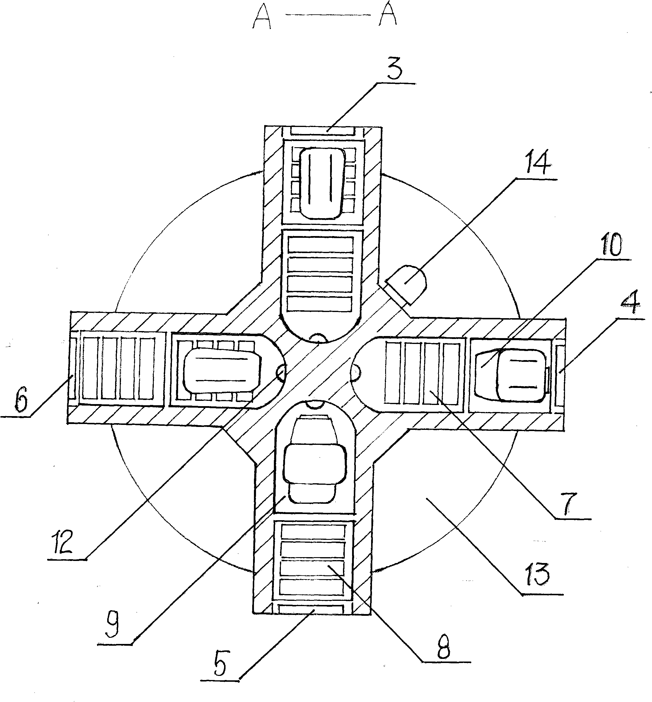 Three-dimensional parking tower