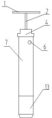 Constant volume type undisturbed soil strong collector and using method thereof