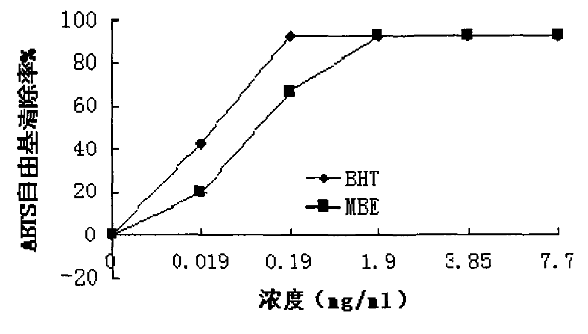 Method for preparing malus baccata leaf alcohol extract, and antioxidation and liver protection effects thereof