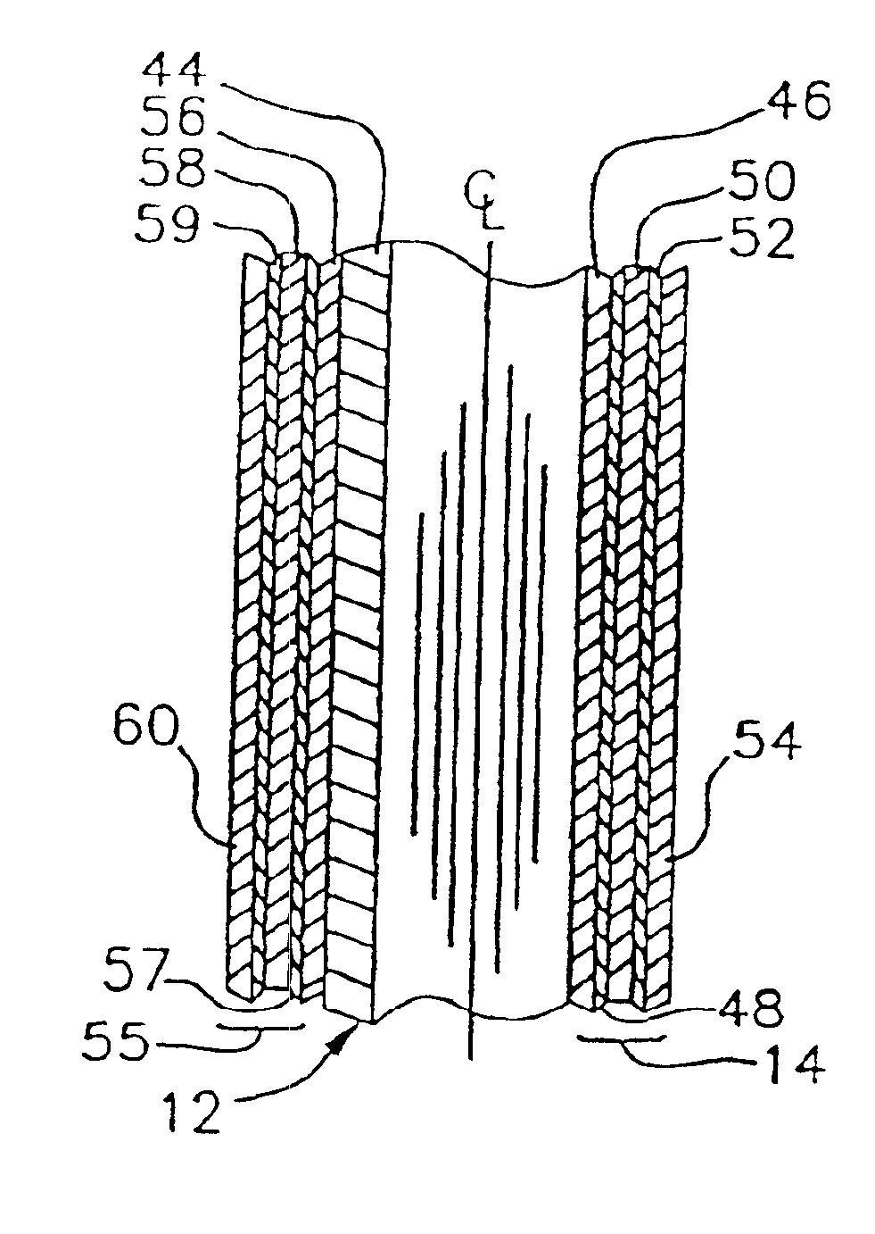 Flexible multi-compartment container with peelable seals and method for making same