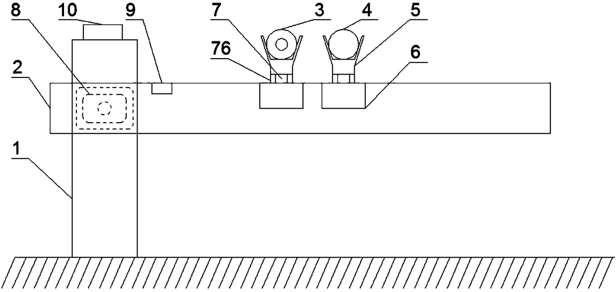 Novel dynamic license plate recognition device