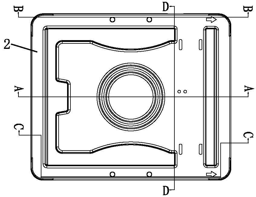 Inclined buckle vertical-press type box and manufacturing technology