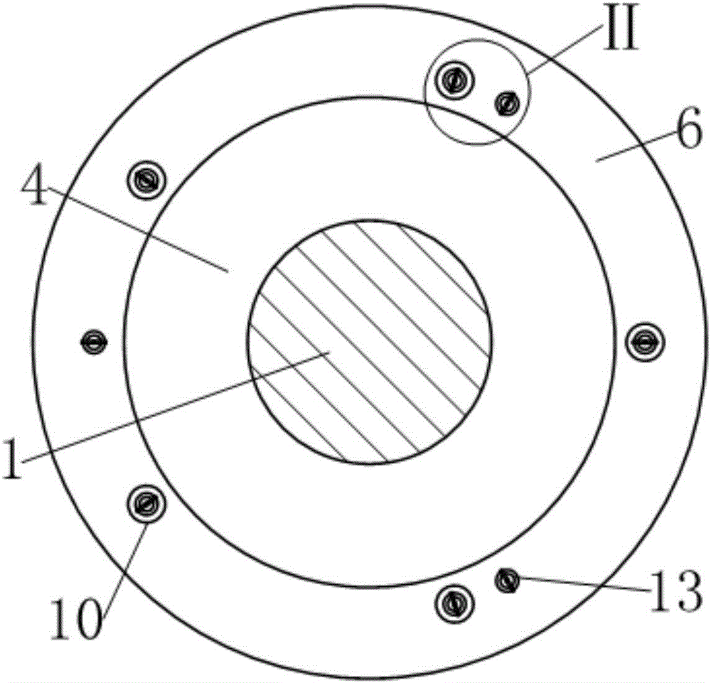 Disc spring damper with adjustable initial rigidity