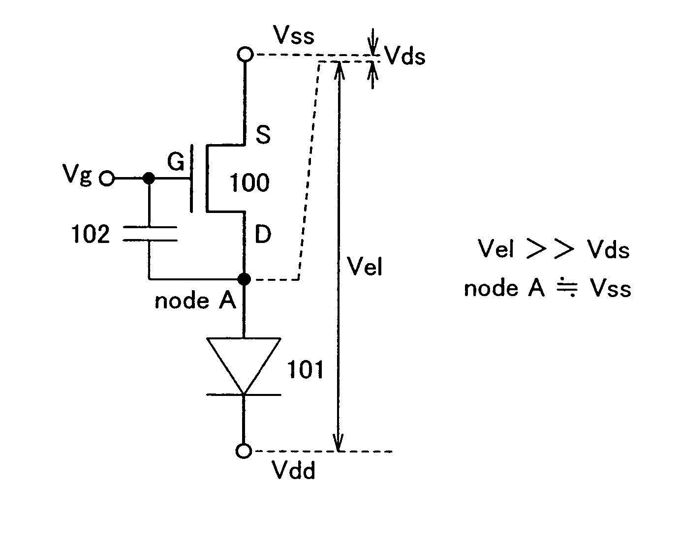 Driving method of light emitting device and light emitting device