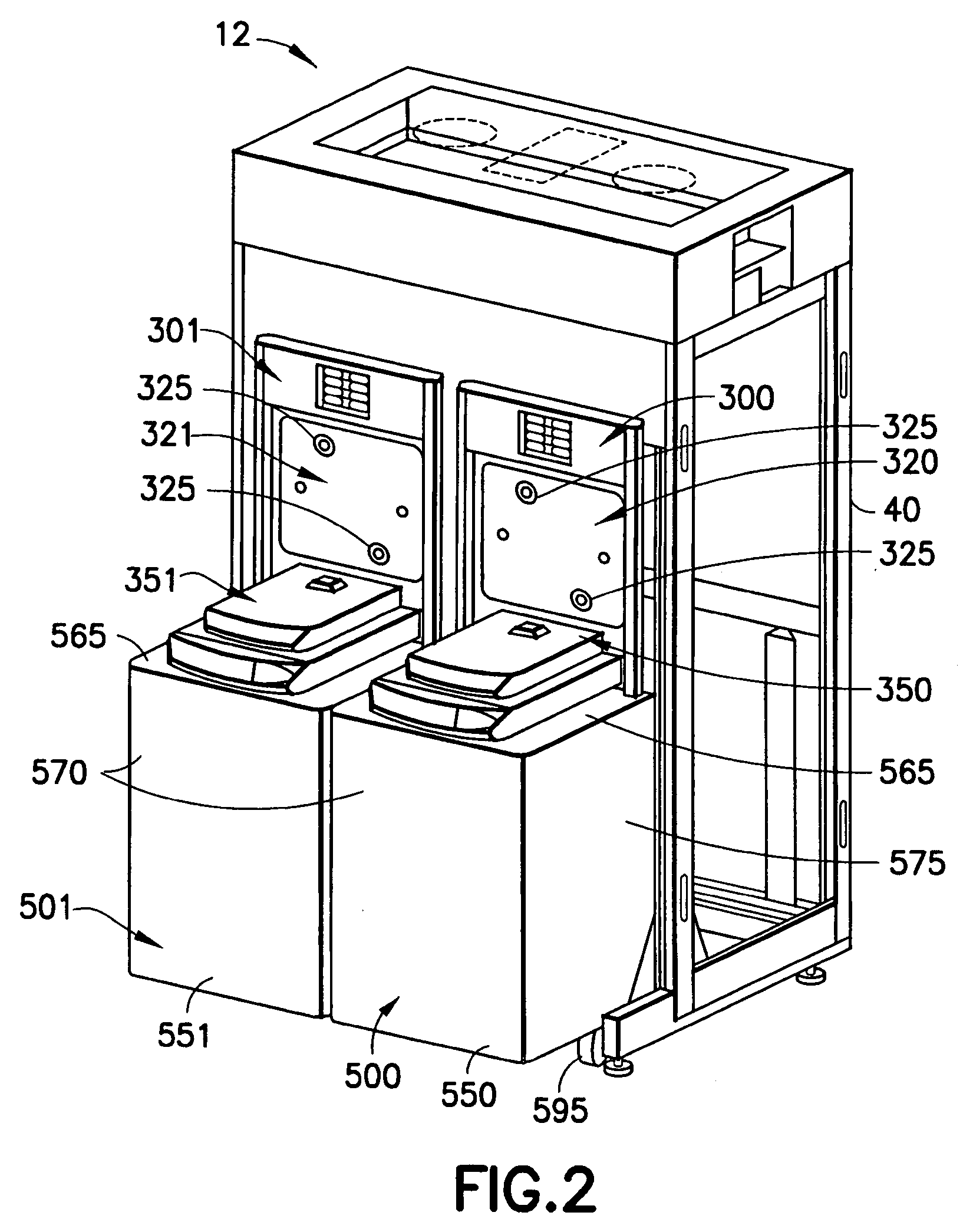 Equipment storage for substrate processing apparatus
