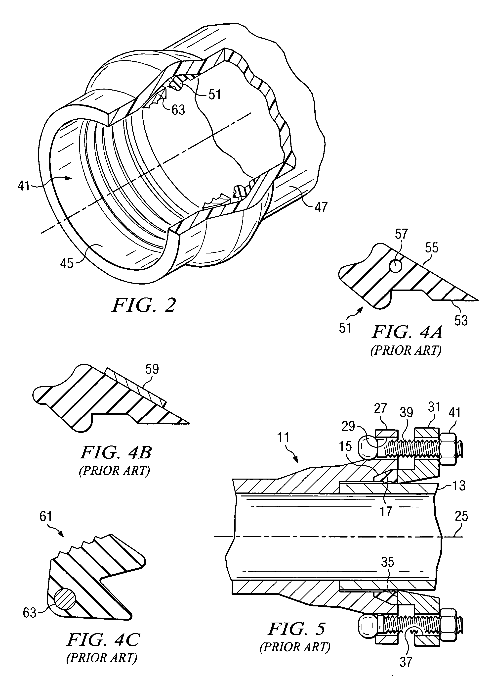 Self restrained fitting for PVC and ductile iron pipe