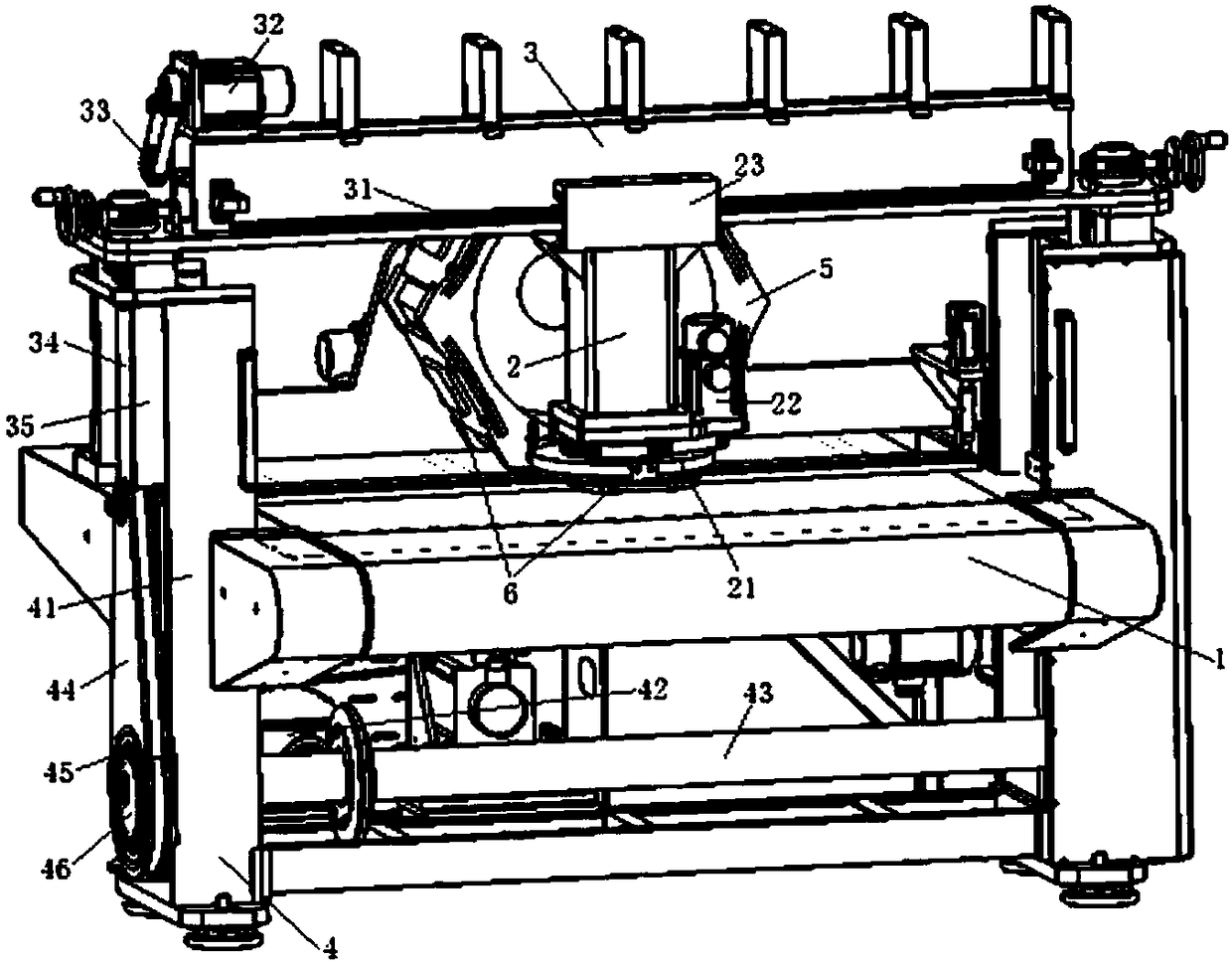 Automatic cutting device and automatic cutting equipment