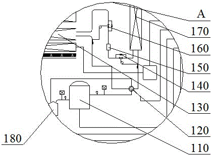 Heat pump temperature adjusting system, heat pump type airplane ground air conditioning unit and temperature adjusting control method