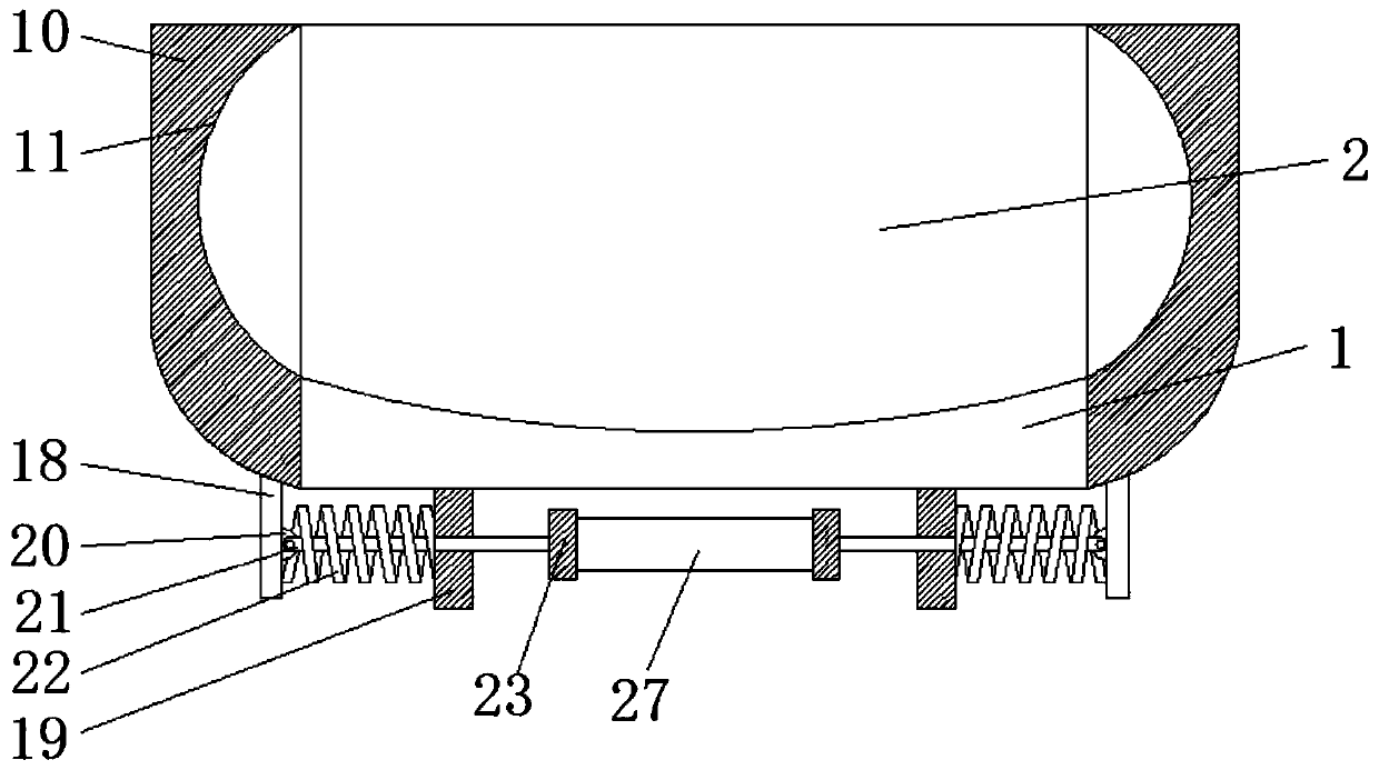 A paddy drying and collecting device suitable for small cement drying fields in rural areas