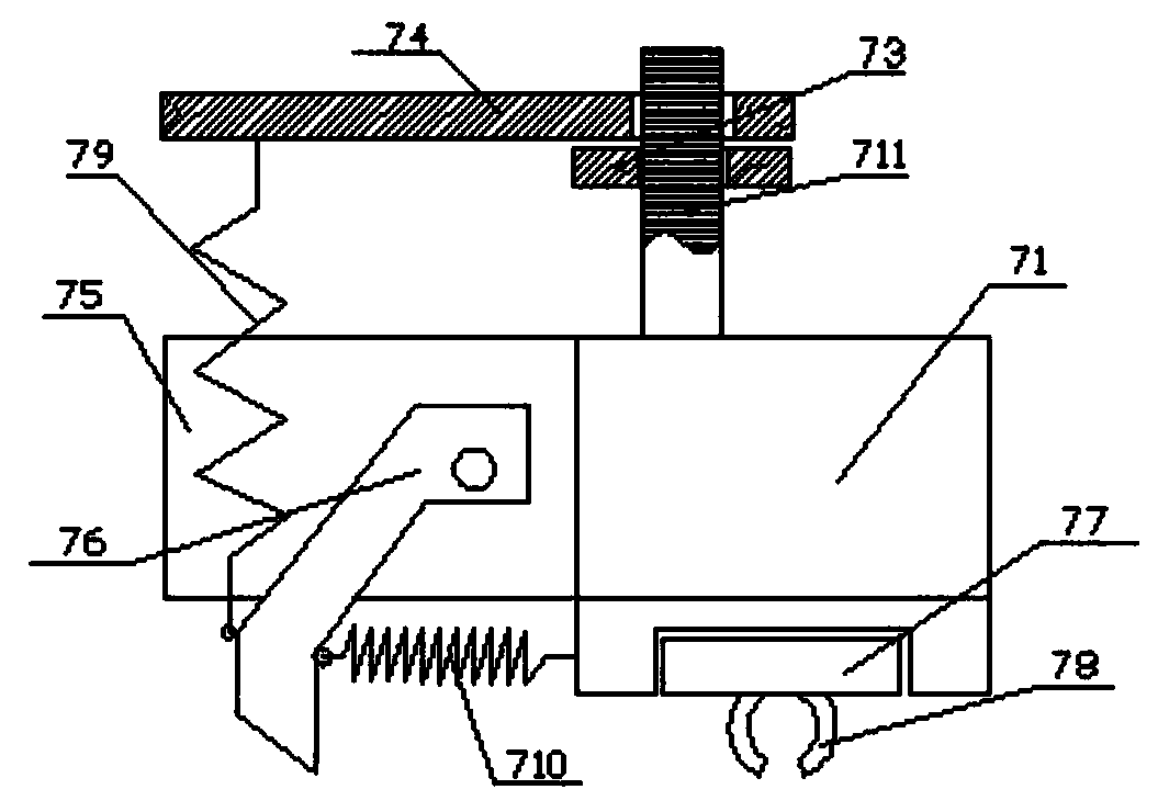 Woven fabric stretching device