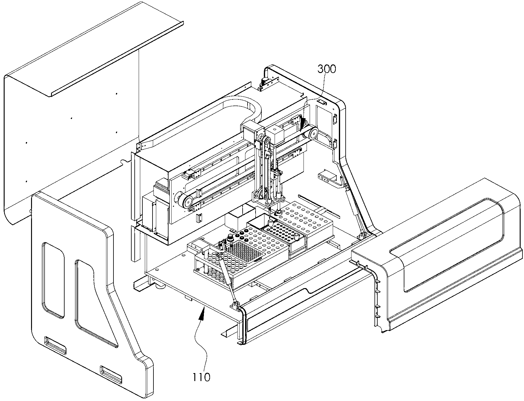 Full-automatic nucleic acid extraction machine