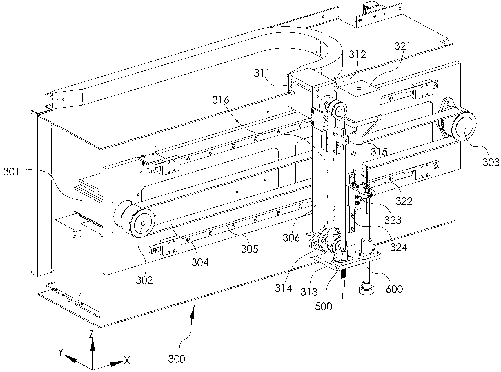 Full-automatic nucleic acid extraction machine