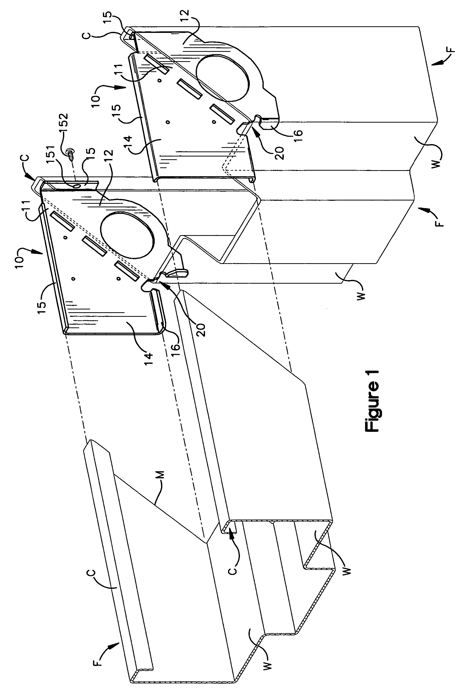 Door frame miter brace