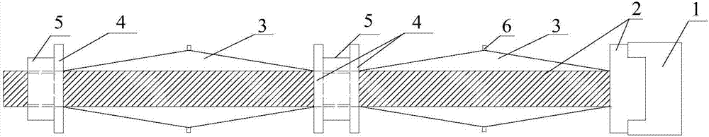 Static expansive agent hole sealing device and hole sealing method