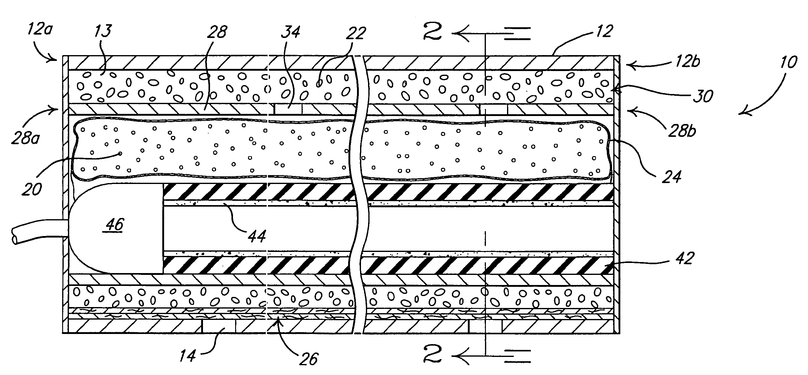 Peroxide linear inflator