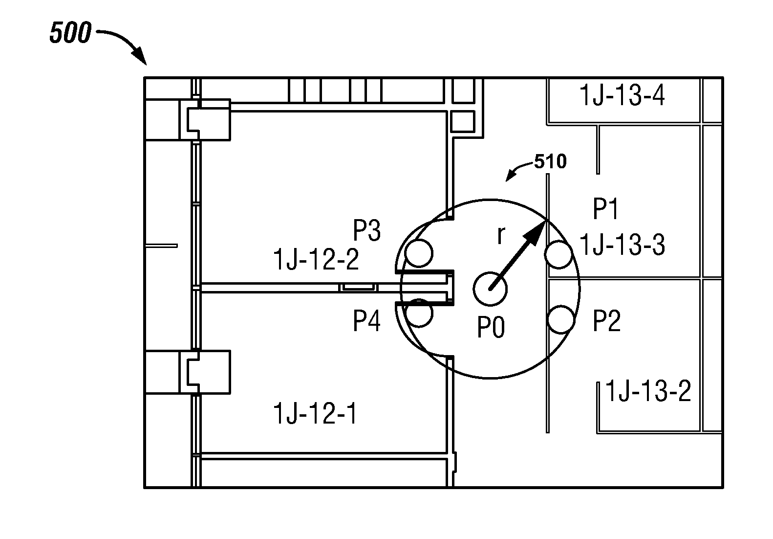 Location enhancement system and method based on topology constraints