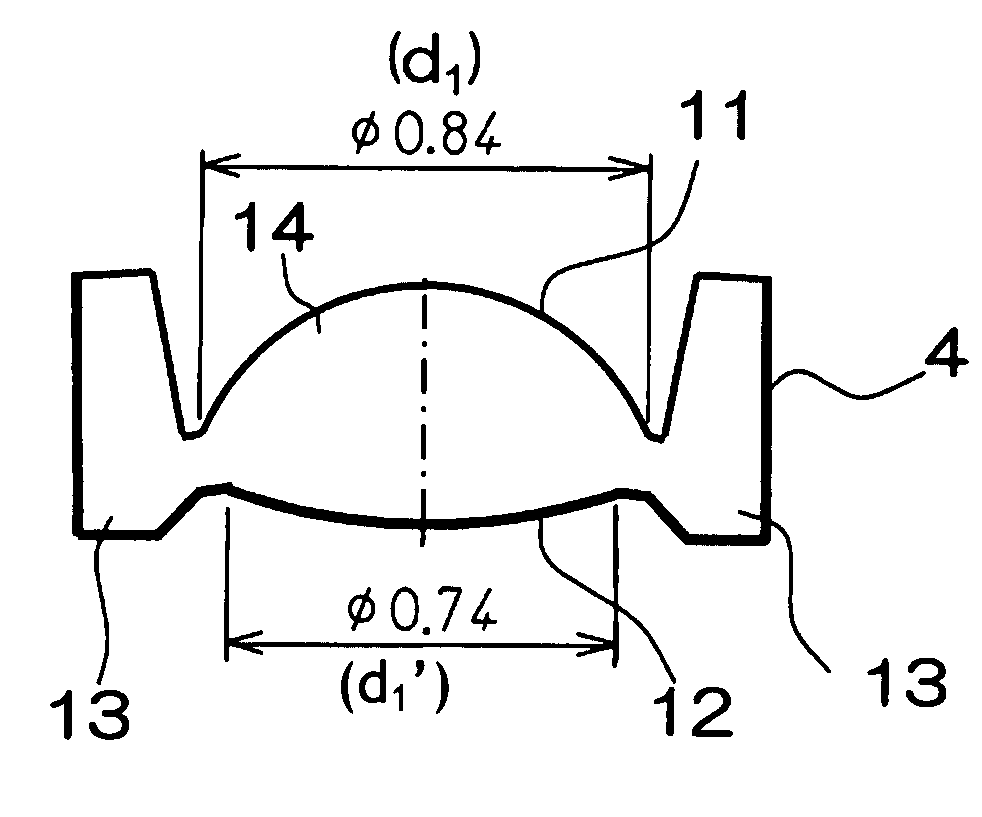 Molded lens