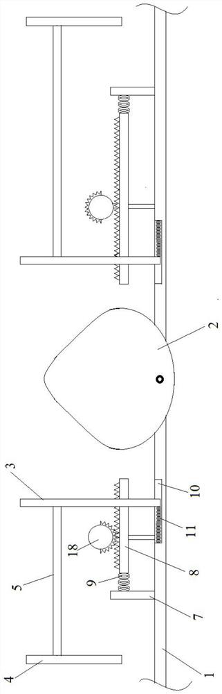 Lumbar vertebra exercise device for neurosurgery department