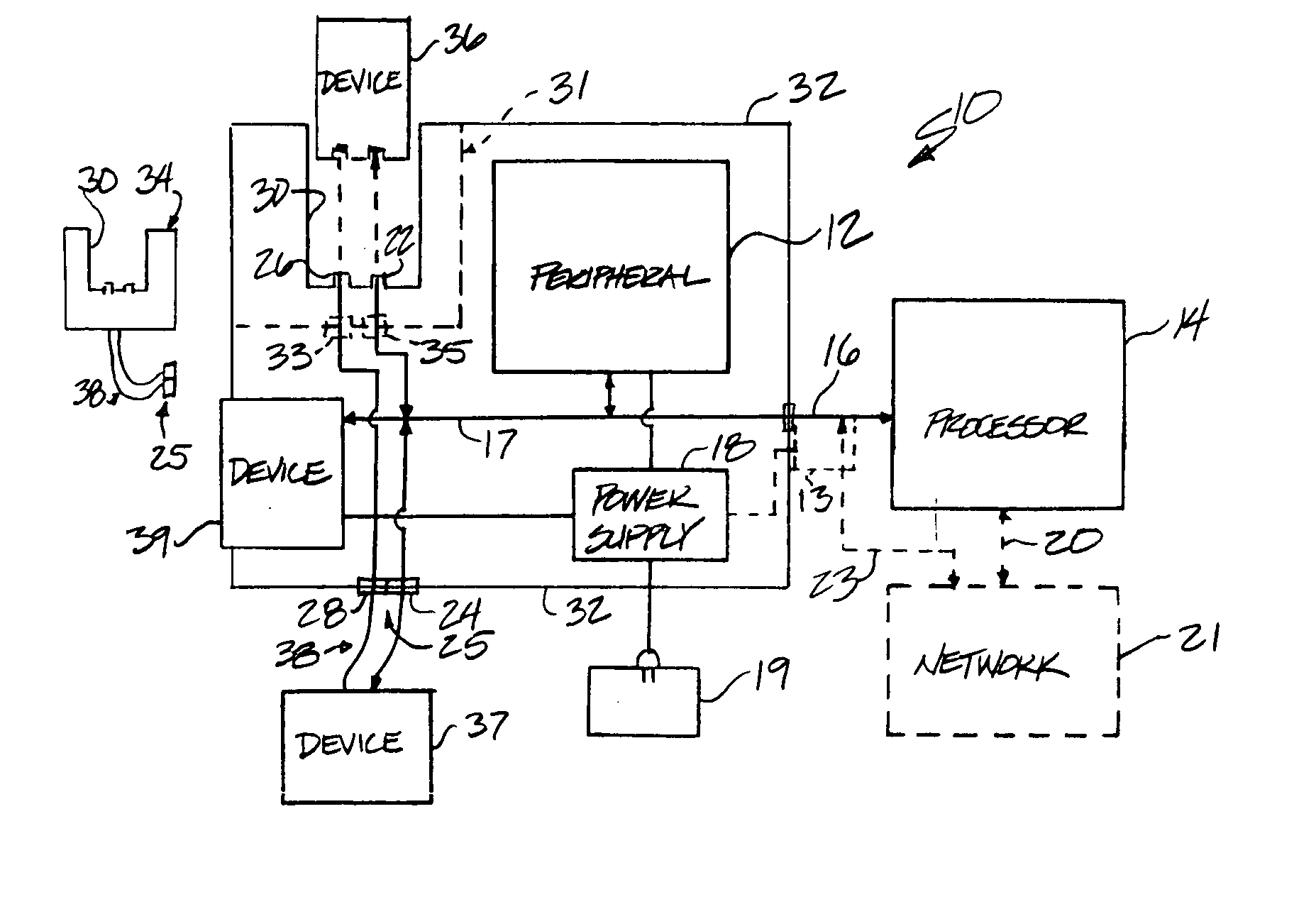 Embedded electronic device connectivity system