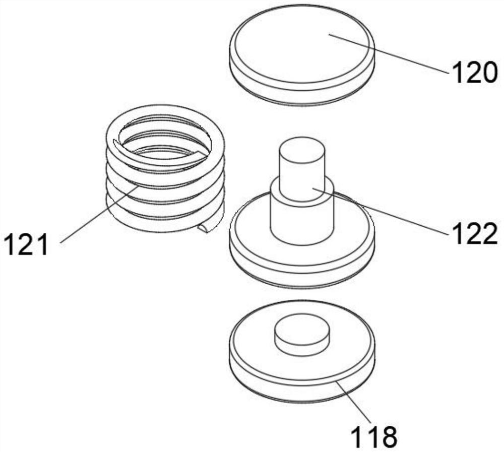 Heart pressing device for simulating two-hand pressing in clinical use of cardiology department