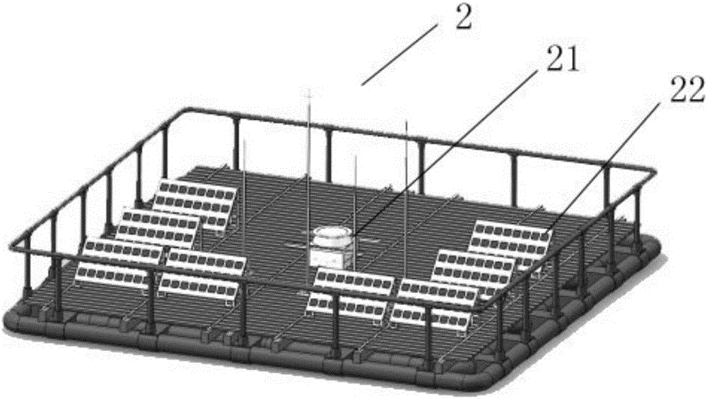 Ocean pasture platform-based microwave observation system