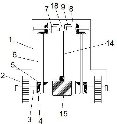 Local strengthening method for road subgrade