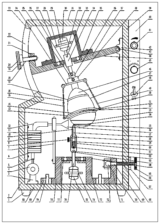 Eggshell precise hole cutting device for chicken embryo experiment