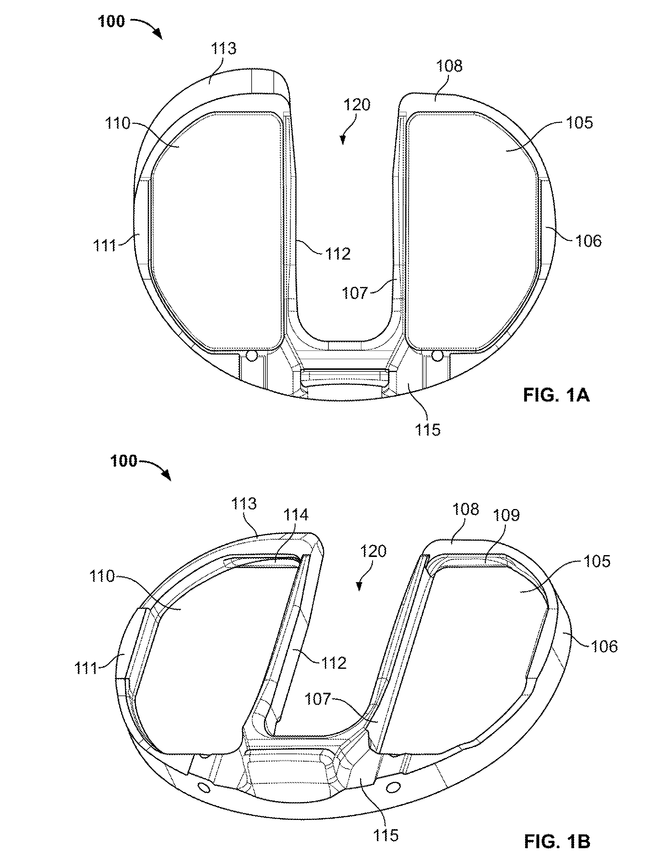 Bicruciate retaining tibial implant system