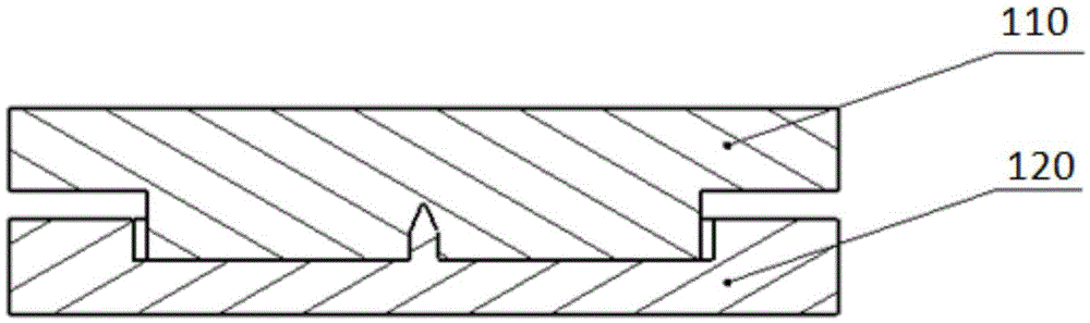 Manufacturing method for carbon fiber composite plate and self-punching riveting die and method for carbon fiber composite plate and aluminum alloy plate