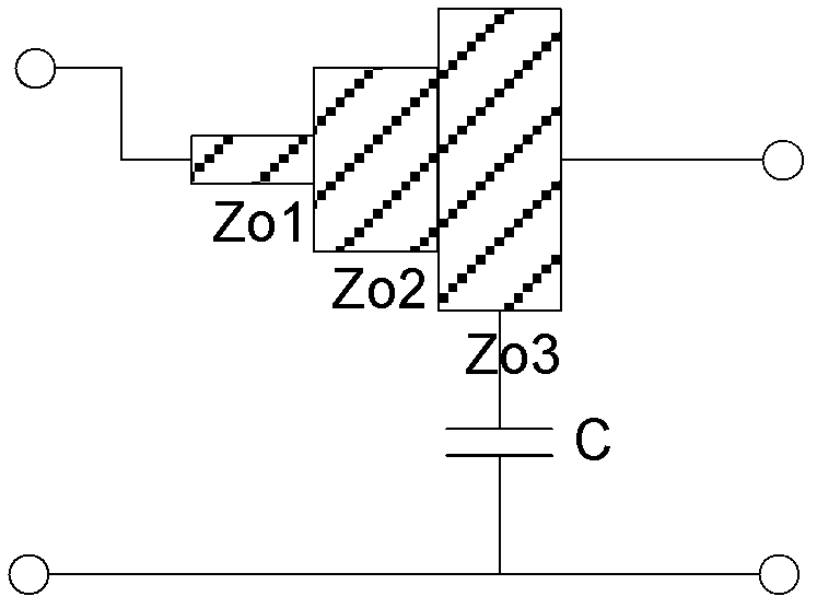 Broadband radio frequency modulation circuit of laser