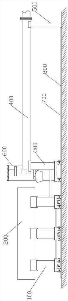 Tubular pile concrete injection device