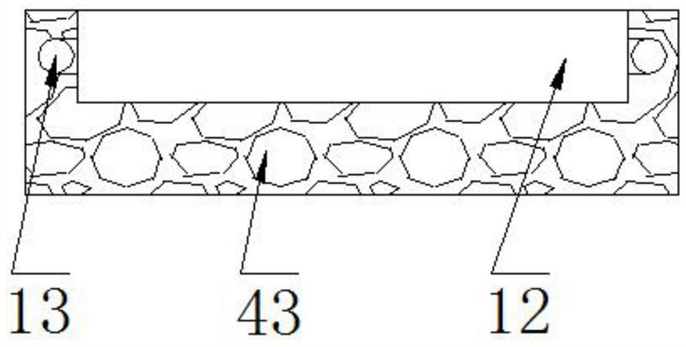 A micro-opening device for unilateral tearing of a glass fiber reinforced plastic forming hydraulic press