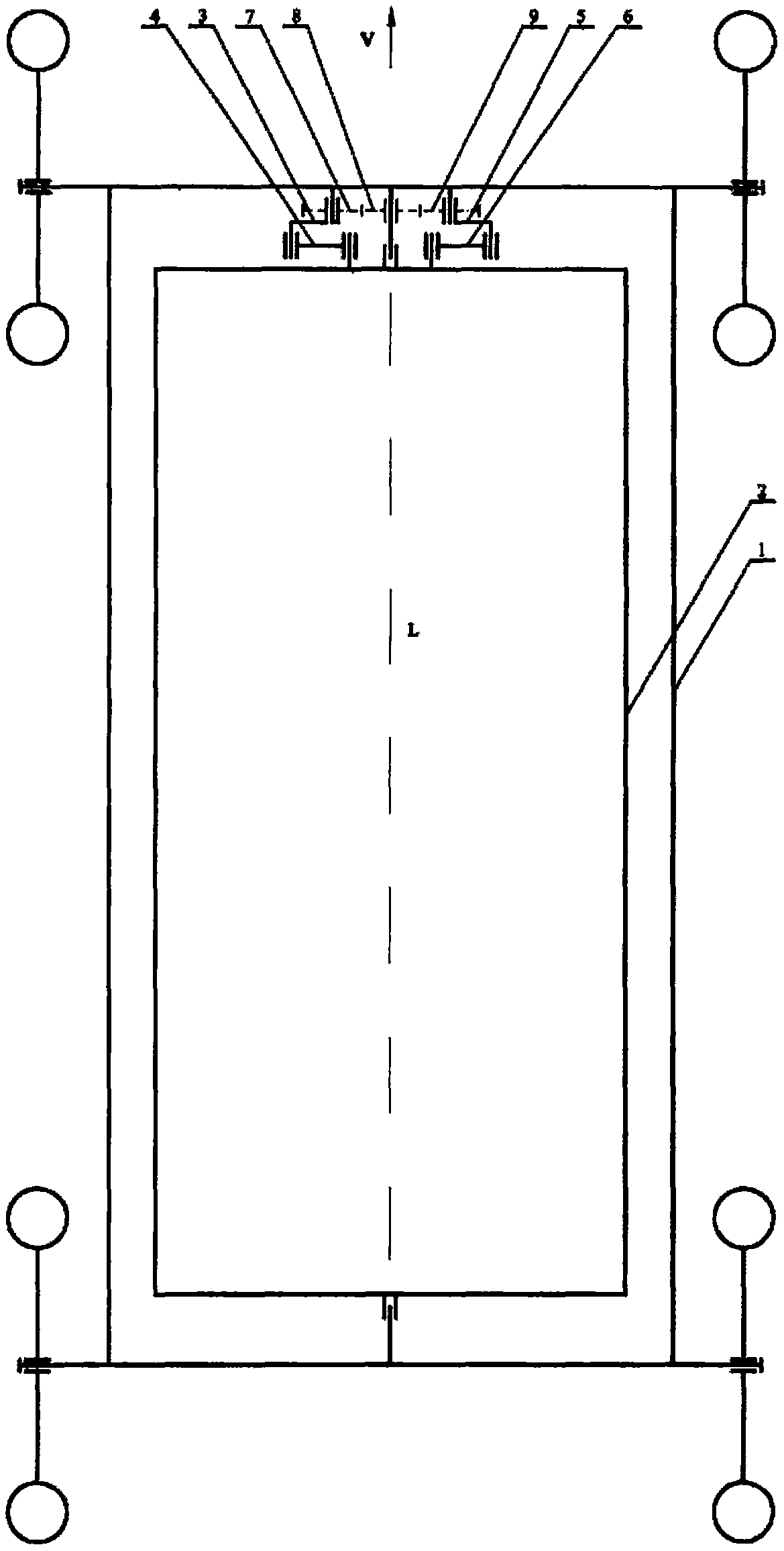 Body roll driving mechanism and vehicle applying same