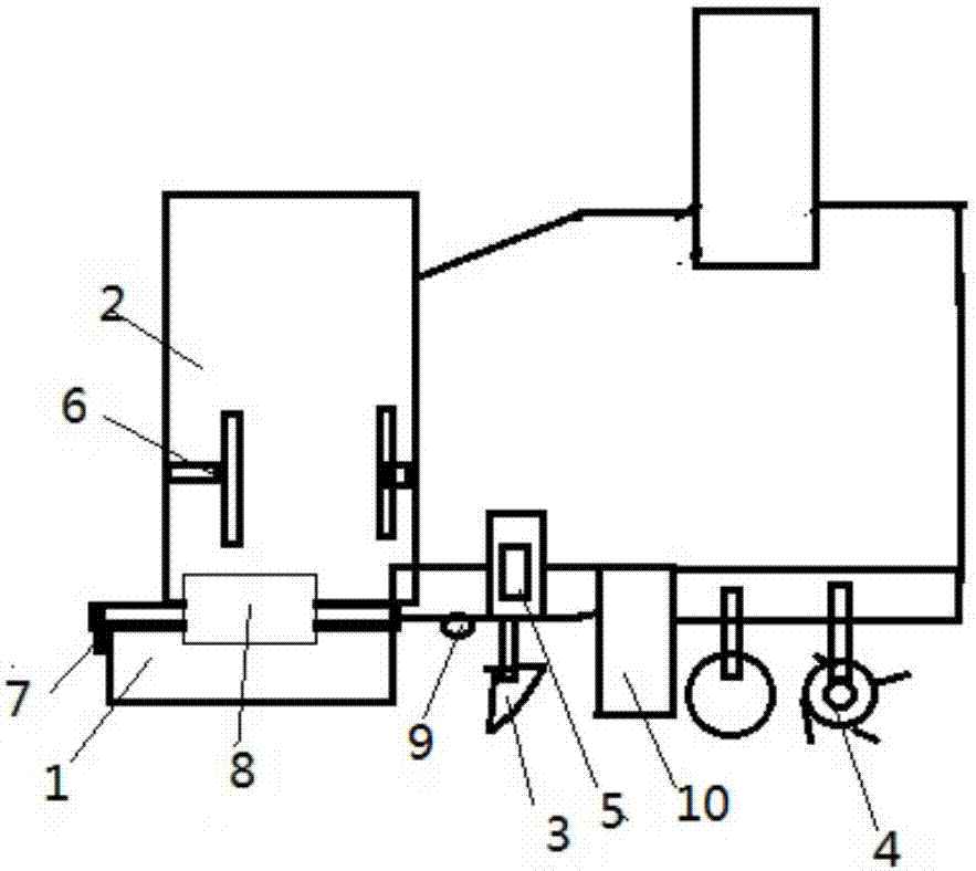 Deep-adjustable automatic ploughing device