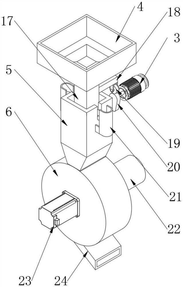 Automatic discharging appearance inspection device for chip resistor production