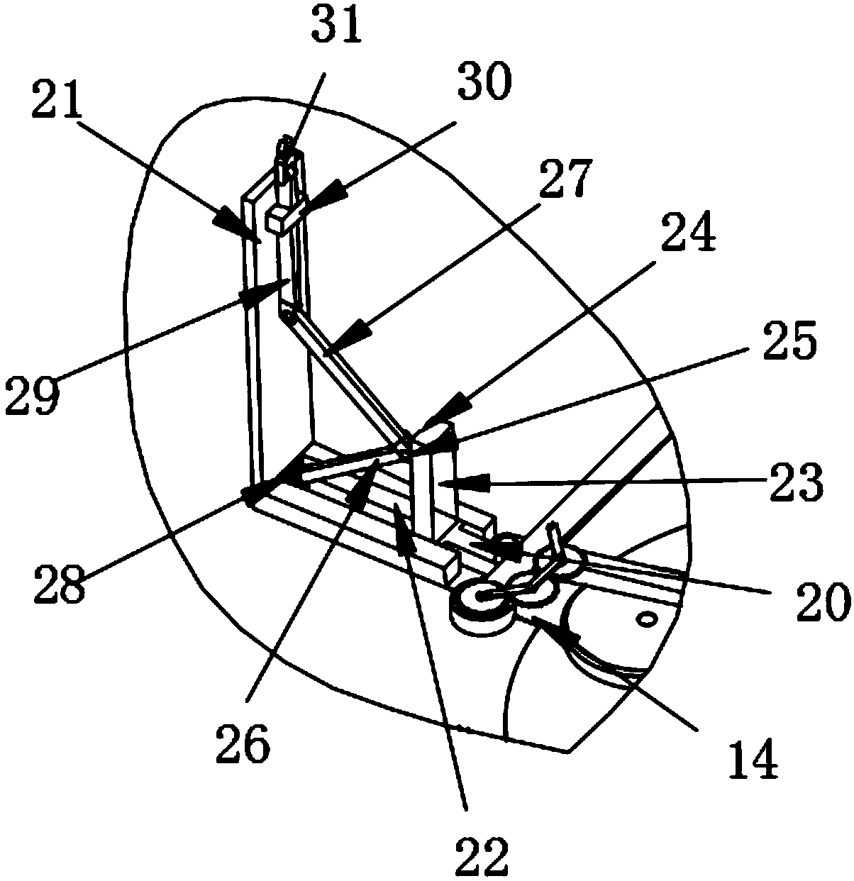 Sock washing machine with high cleaning intensity