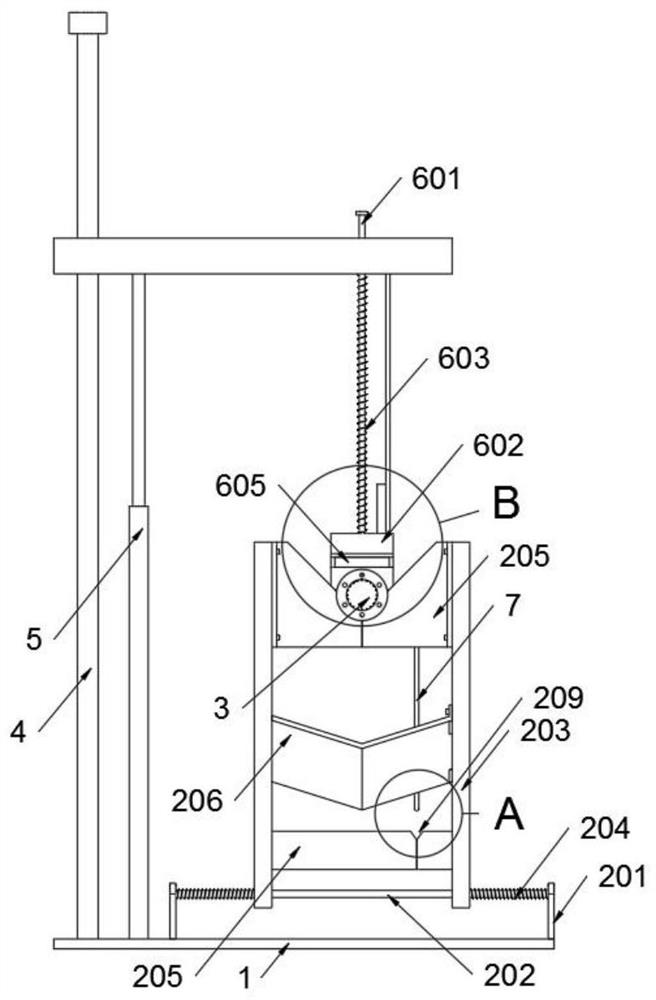 Integrated device with transmission shaft having rolling cleaning, coding and discharging functions