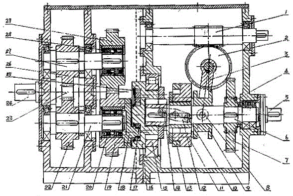 A cam-type continuously variable transmission method and transmission