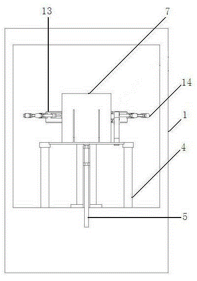 Automatic bagging device for independent plastic bag