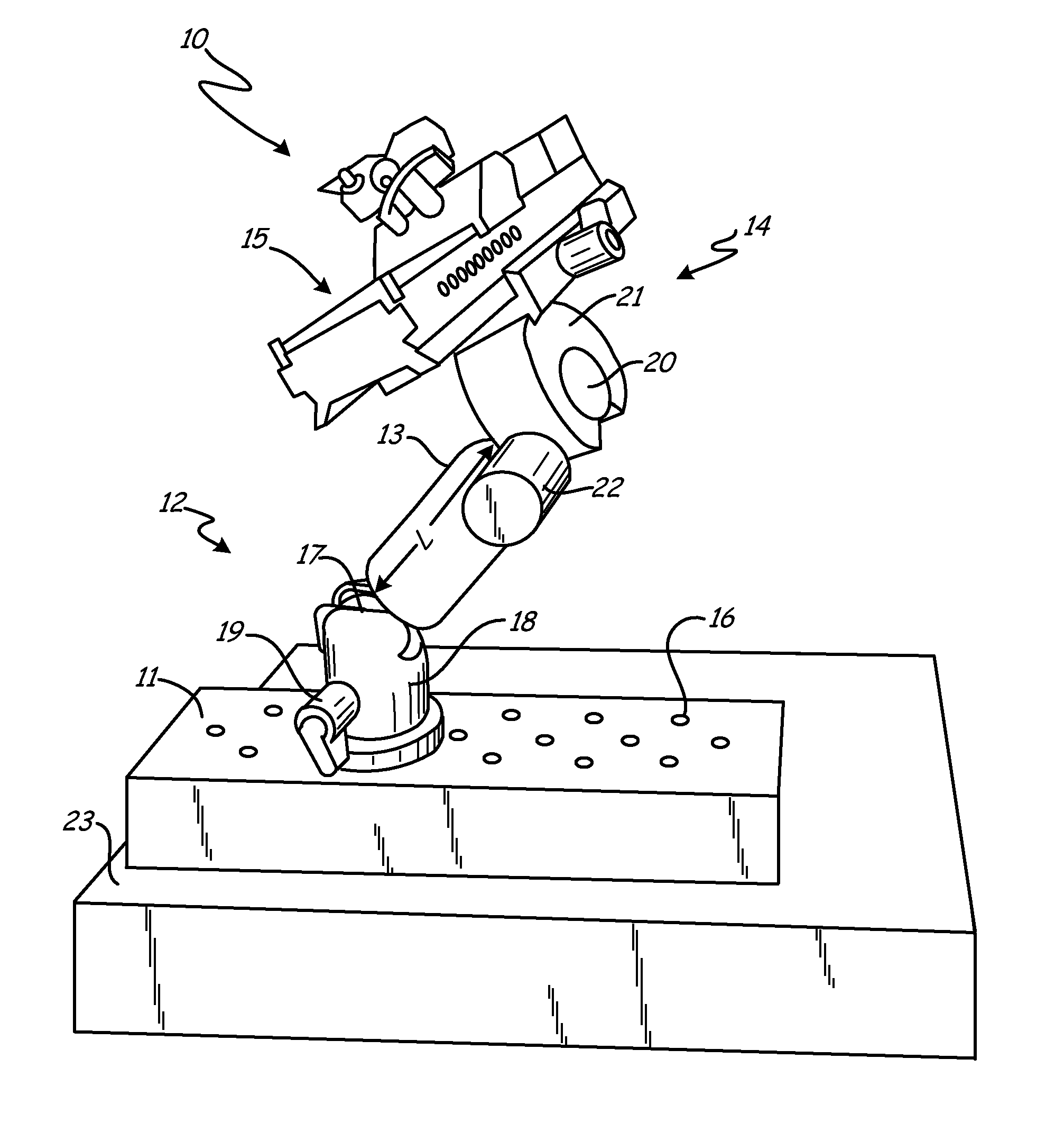 Adjustable leveling mount