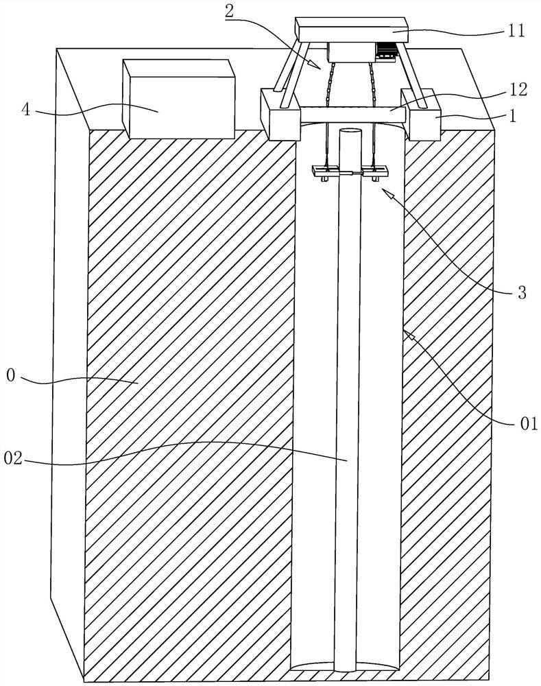 Cone exploration grouting quality detection equipment and detection method