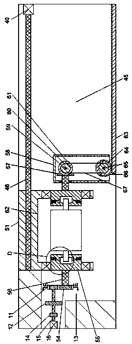 Motor rotor cleaning device