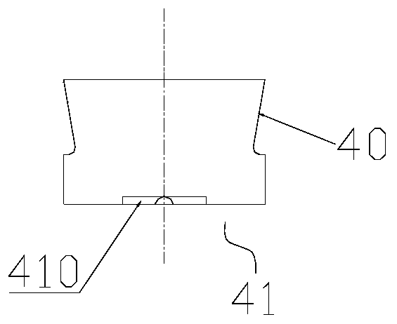 Split type forging die and die changing method