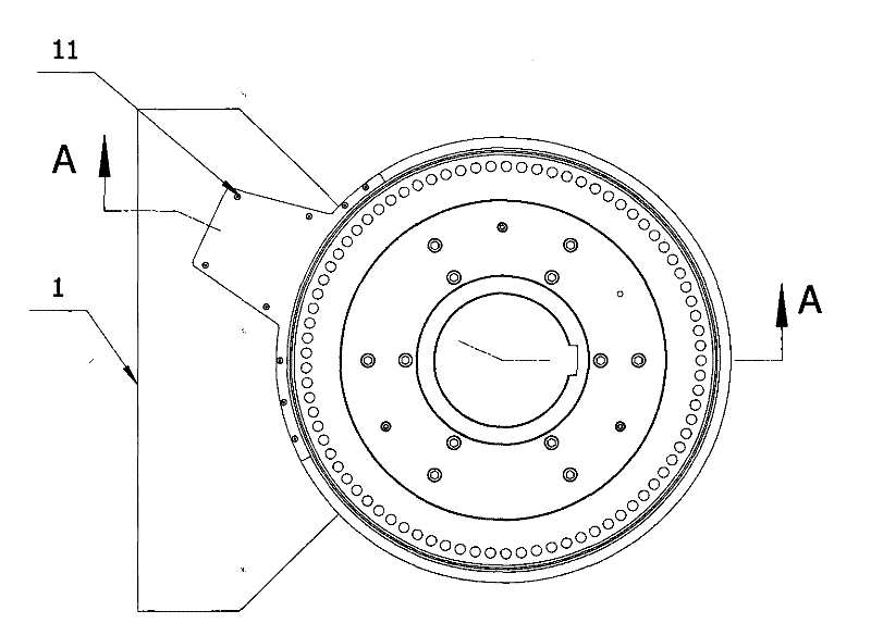 Double-layer dust collection device of tabletting machine