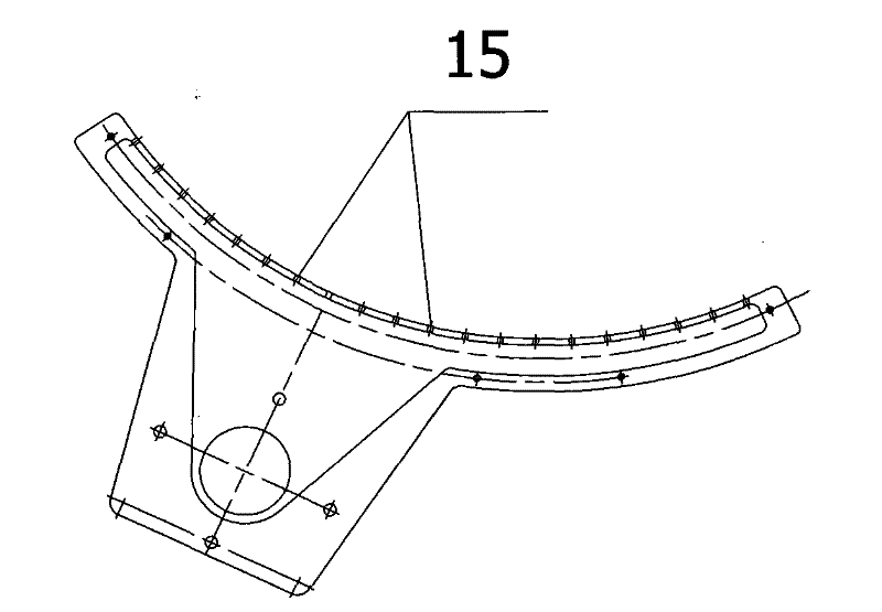 Double-layer dust collection device of tabletting machine